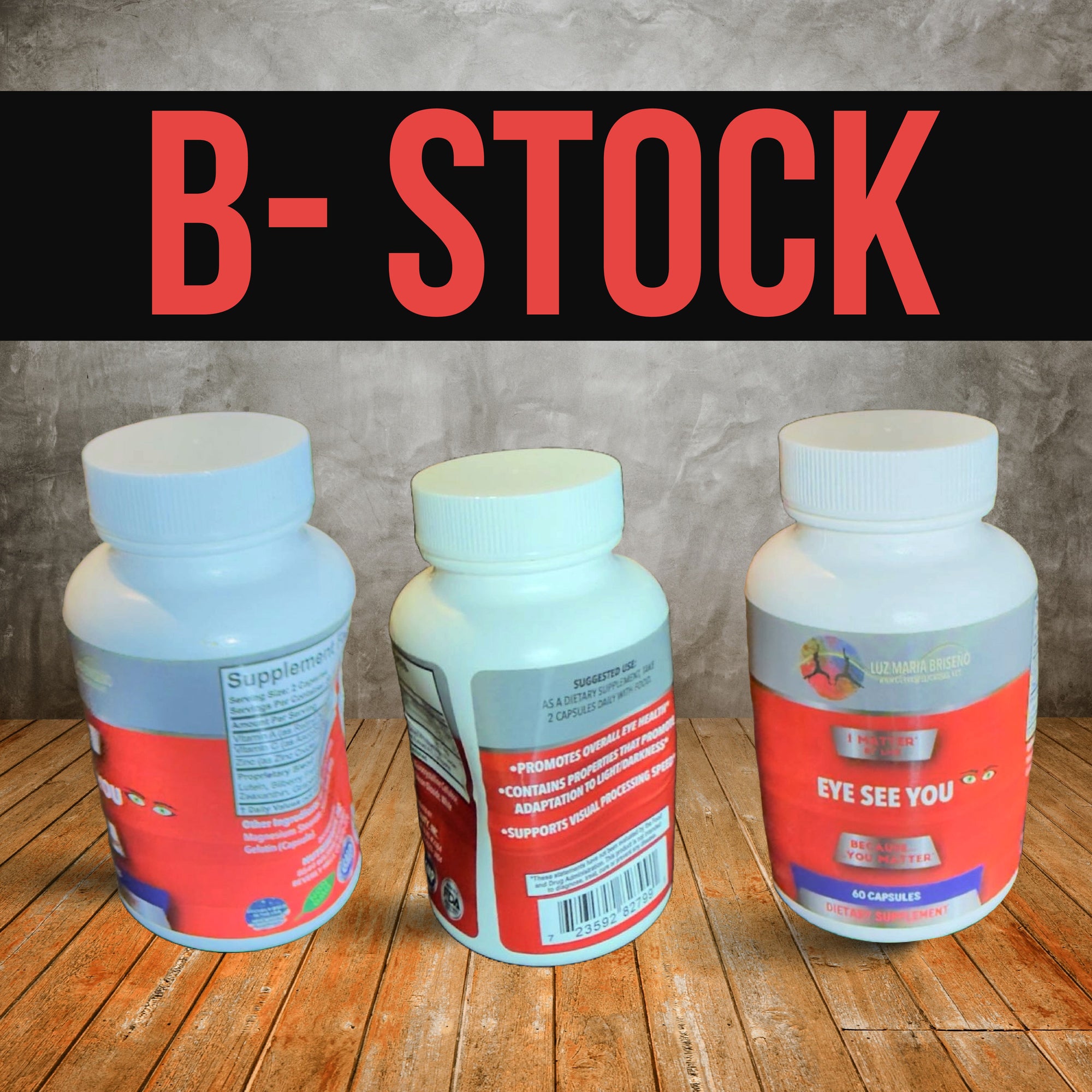 B-Stock (damaged bottle)EYE SEE YOU