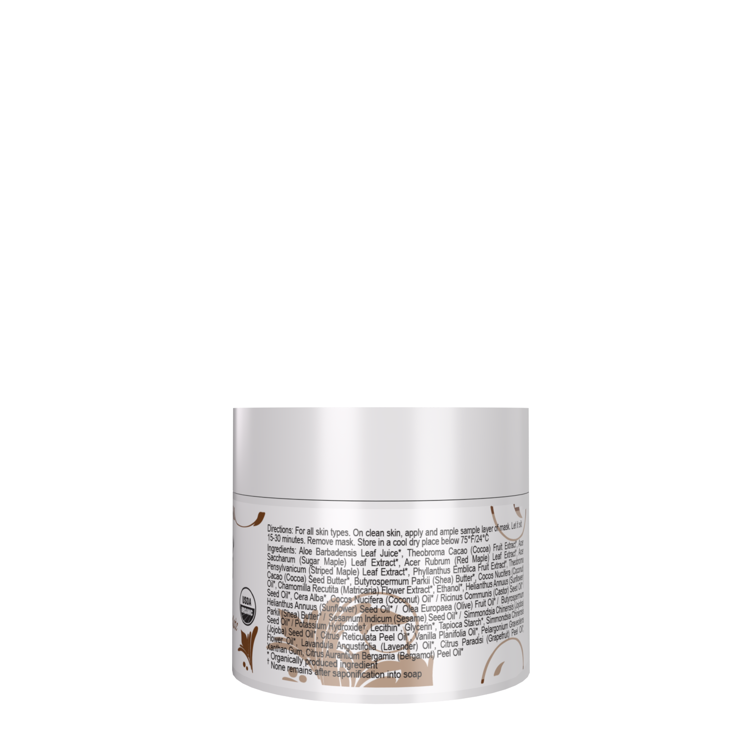 Crazy Beauty by LMB - Organic Antioxidant Chocolate Mask 2oz